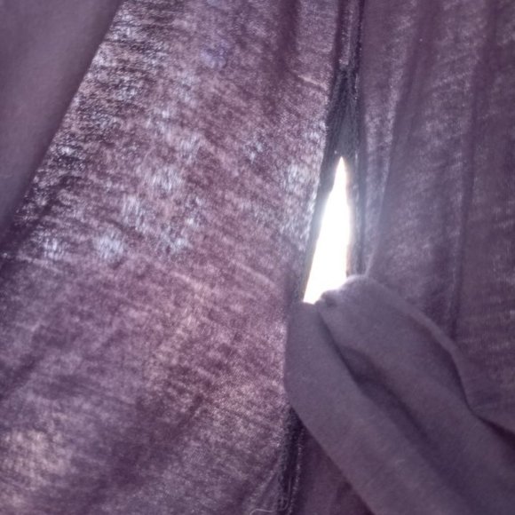 Aritzia Black Stretchy Wrap Dress, Medium - Picture 2 of 7